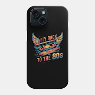 Fly Back to the 80s with Groovy Cassette Wings Phone Case