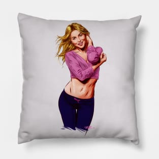 Julianne Hough - An illustration by Paul Cemmick Pillow