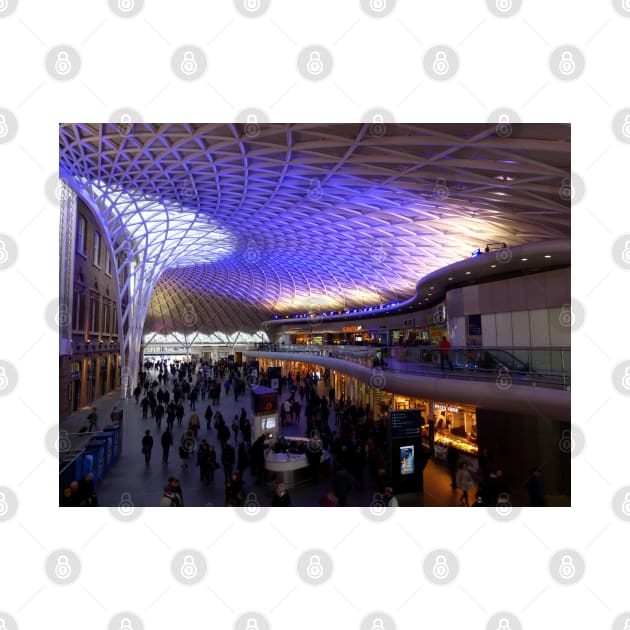 Kings Cross Station, London by Chris Petty