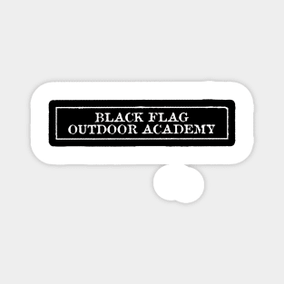 Black Flag Outdoor Academy Magnet