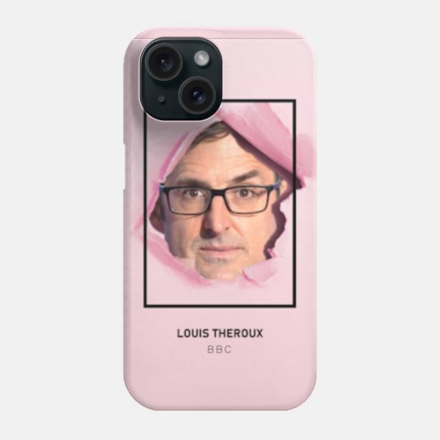 Louis Theroux, from the BBC. Phone Case by Therouxgear