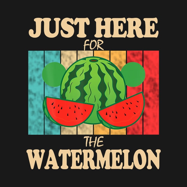 Just Here For The Watermelon by RainasArt