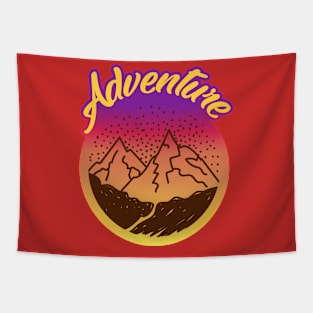 Adventure & Mountains Tapestry