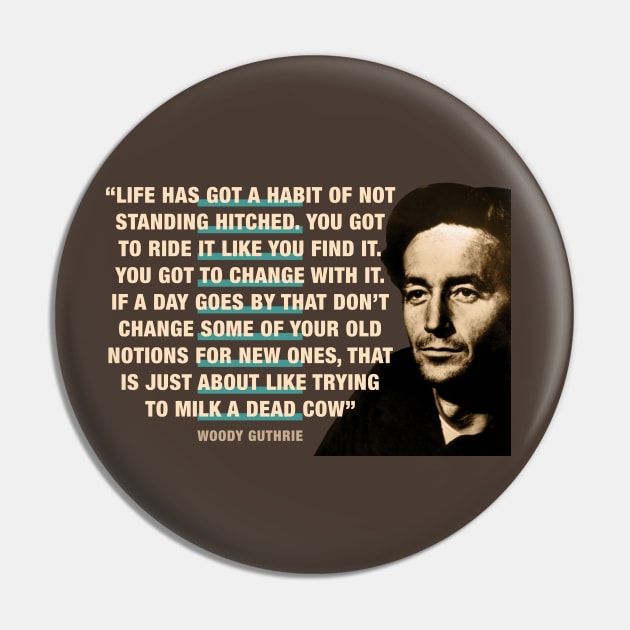 Woody Guthrie Pin by PLAYDIGITAL2020