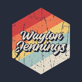 Waylon jennings Retro T-Shirt