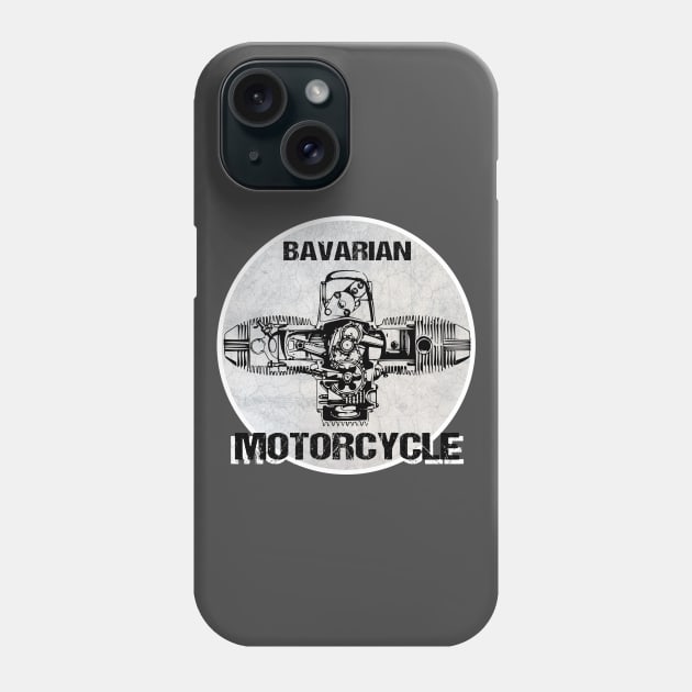 Bavarian Motorcycle BMW Boxermotor Germany Phone Case by RosaLinde2803