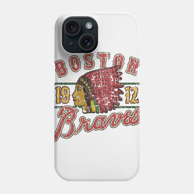 Boston Braves 1912 Phone Case by JCD666