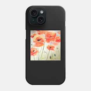 Poppy Meadow Phone Case