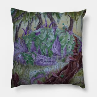 Swamp Dragon Pillow