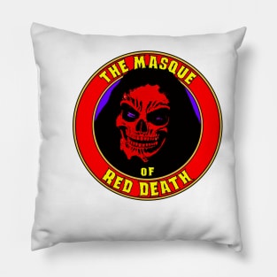 The Masque of Red Death Pillow