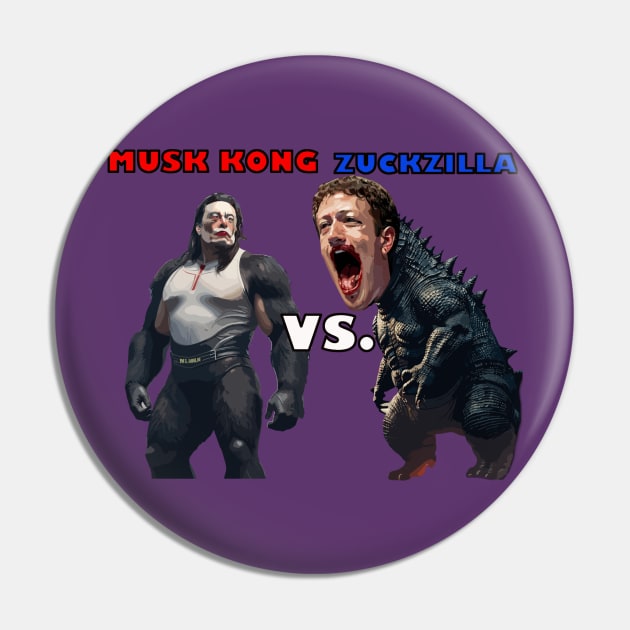 MUSK KONG VS. ZUCKZILLA Pin by Musk vs. Zuck