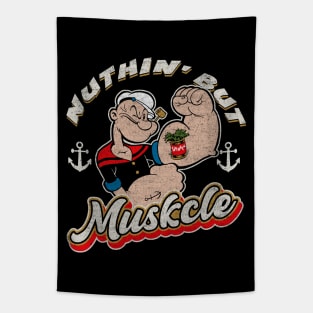 Popeye Nuthin' But Muskcle Dks Tapestry