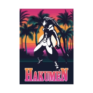 Blazblue 80s - Hakumen T-Shirt