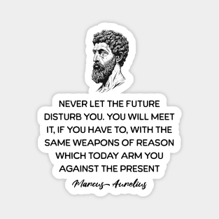 Marcus Aurelius Meditations Quote Magnet