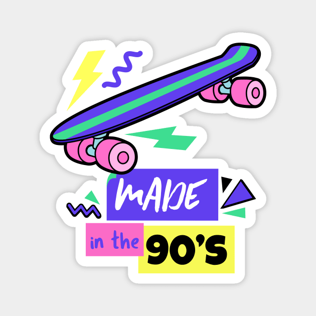 Made in the 90's - 90's Gift Magnet by WizardingWorld