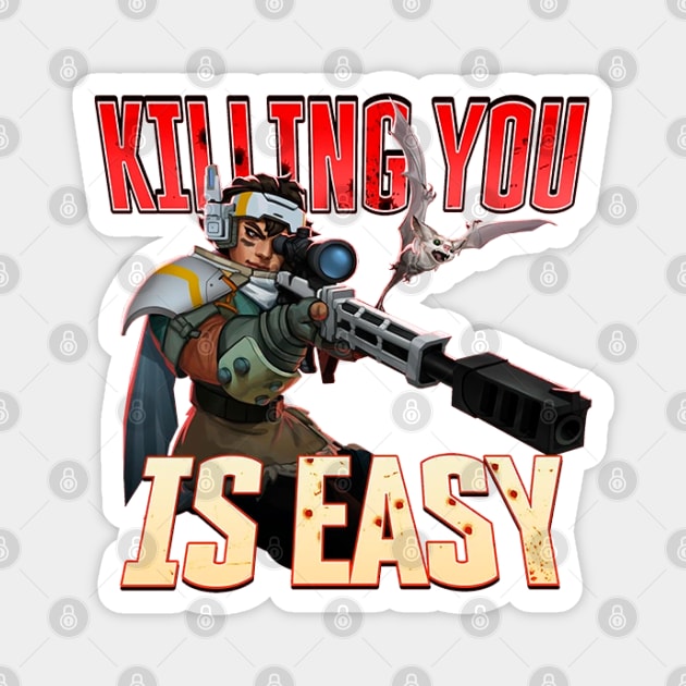 Vantage - Killing You Is Easy Magnet by Paul Draw