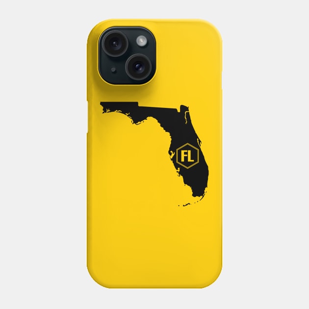 Florida Homer (Black) Phone Case by caknuck