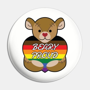 Beary Proud - Brown (2) Pin