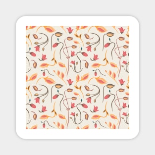 Seamless summer tiny floral pattern Magnet