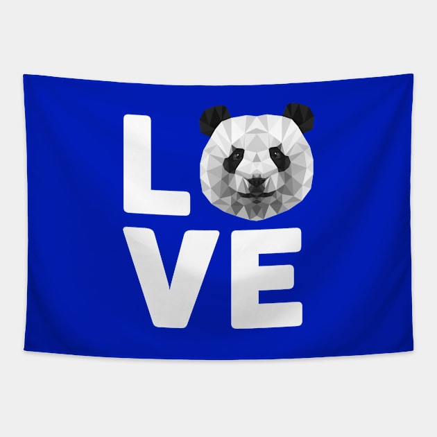 Panda Love Tapestry by MKD