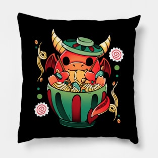 Ramen Dragon Pillow