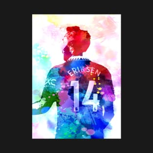 Christian Eriksen Watercolor T-Shirt