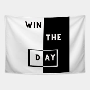 WIN THE DAY Tapestry