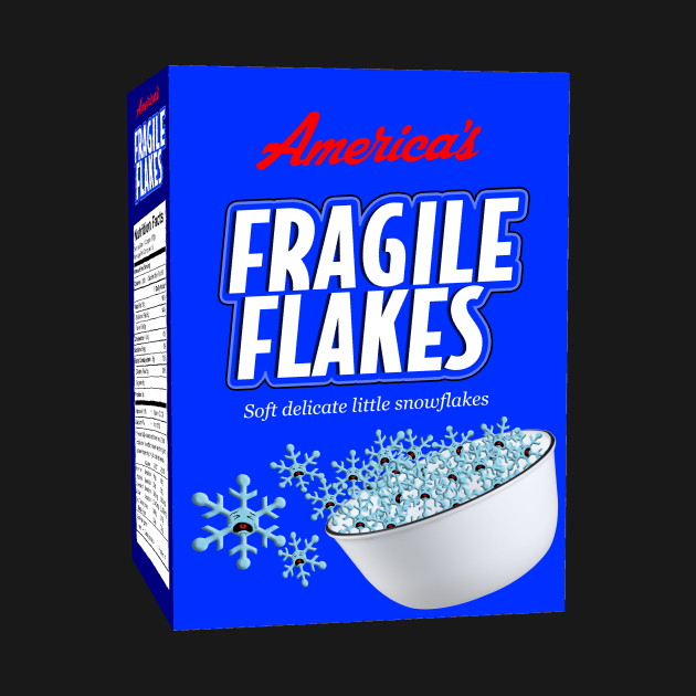 Discover America's Fragile Flakes - Snowflake - T-Shirt