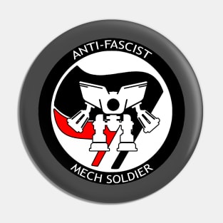 Antifa Mech Soldier Pin
