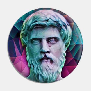 Plutarch Portrait | Plutarch Artwork 4 Pin