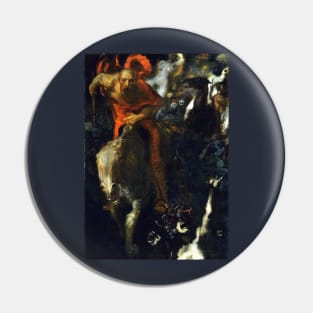 The Wild Hunt - Franz von Stuck Pin