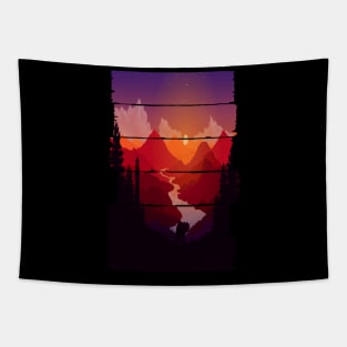 FOREST VIEWS Tapestry