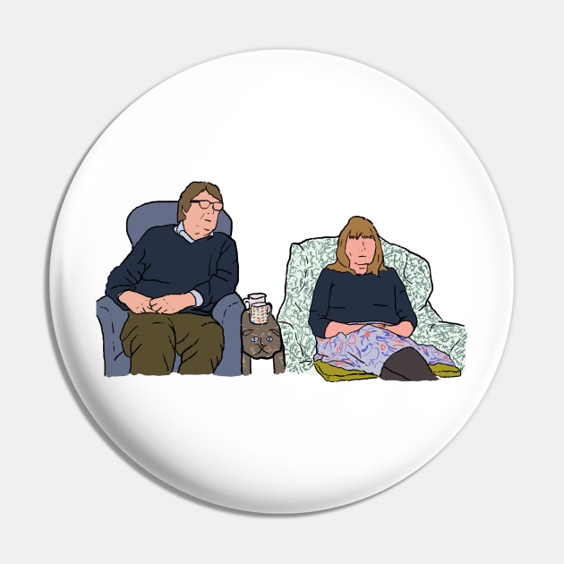 Giles And Mary from Gogglebox Pin by CaptainHuck41