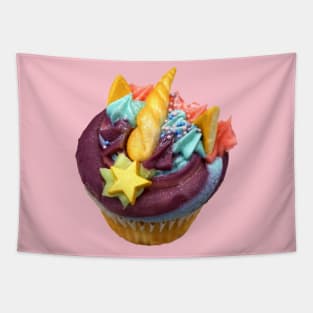 Unicorn Cupcake Photo Tapestry