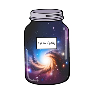 A jar full of galaxy T-Shirt