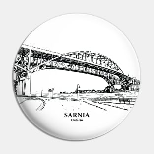 Sarnia- Ontario Pin