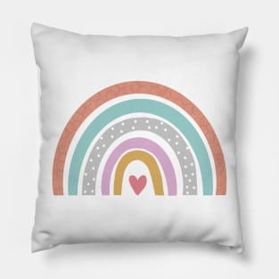 Boho rainbow Pillow