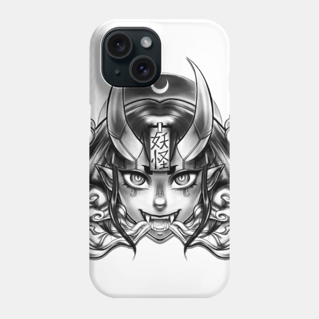 youkai no kemuri Phone Case by iahfy