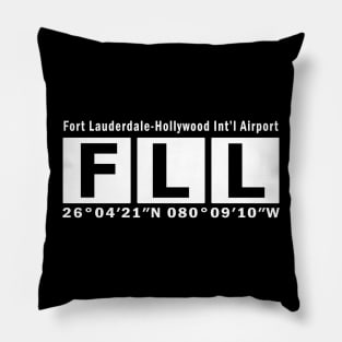 FLL Airport, Fort Lauderdale-Hollywood International Airport Pillow