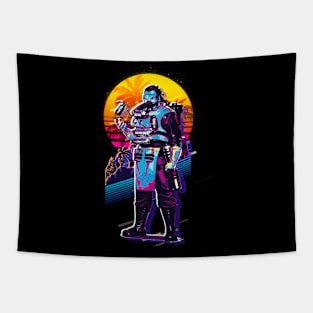 Caustic Apex Legends Tapestry