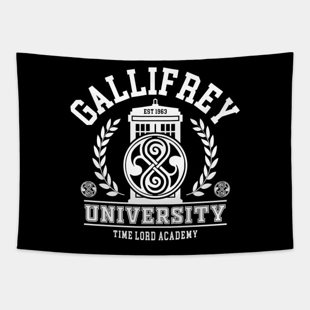 Time Lord Academy Tapestry by NotoriousMedia