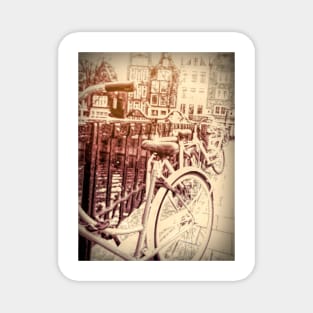 Bicyclettes Amsterdam Magnet