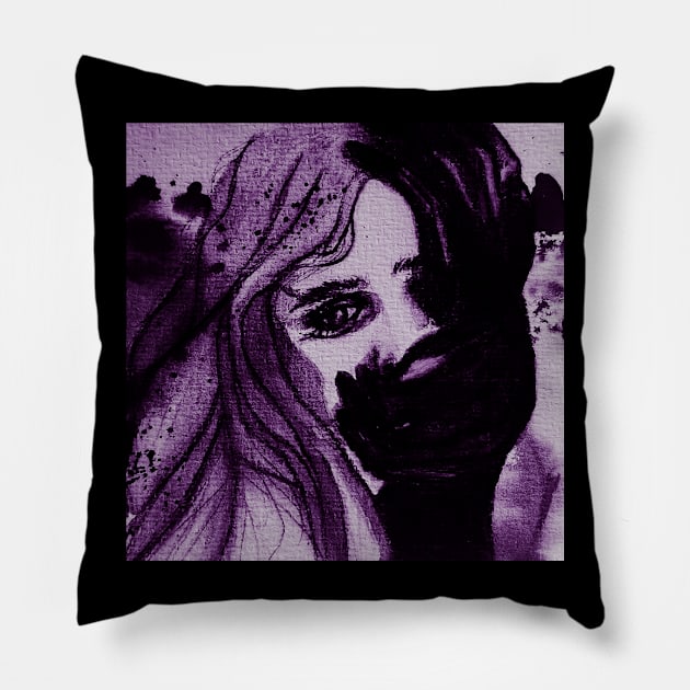 Fear Pillow by teenamarie23art