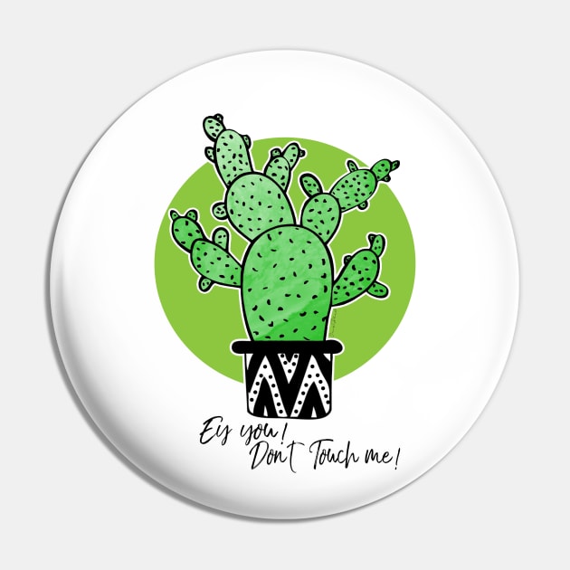 Cactus Pin by Iblue