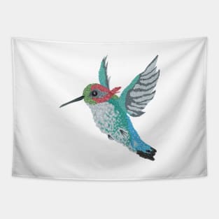 Bee Hummingbird Tapestry