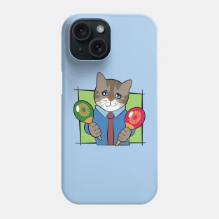 Music Maracas Boy Cat Phone Case