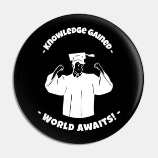 College Graduation T-shirt Pin