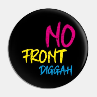 no front diggah - Jugendwort des Jahres 2020 Pin