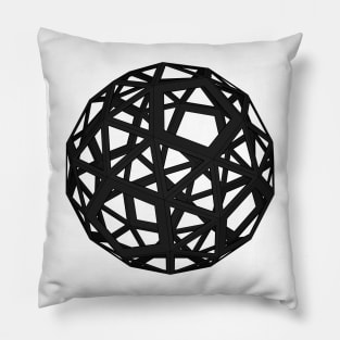 gmtrx lawal v2 skeletal snub dodecahedron Pillow