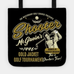 Shooter McGavin Gold Jacket Golf Tournament Tote